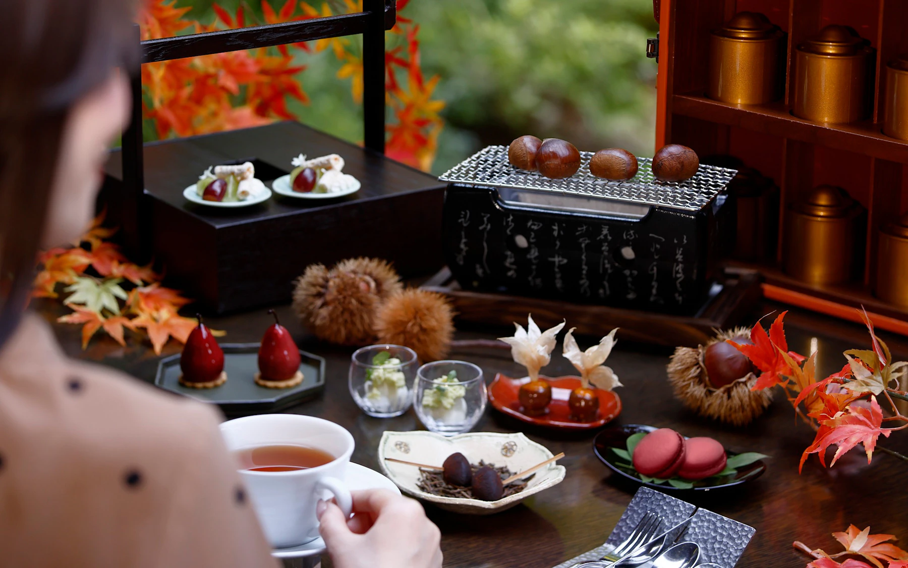 京丹波の秋を味わう、新作アフタヌーンティーを発表 — HOTEL THE MITSUI KYOTO